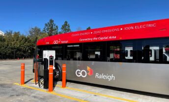 Go Raleigh EV Bus Charger